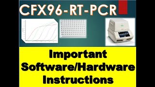 RT-PCR Set Up Important Instructions I SETUP RT-PCR in CFX96 BIORAD