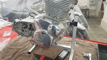 Triumph Trident T160 Engine Rebuild. Part 32: Fitting the Timing Cover and Electronic Ignition