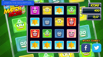 Construct2 template matchmons html5 game