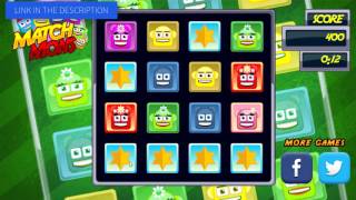 Construct2 template matchmons html5 game