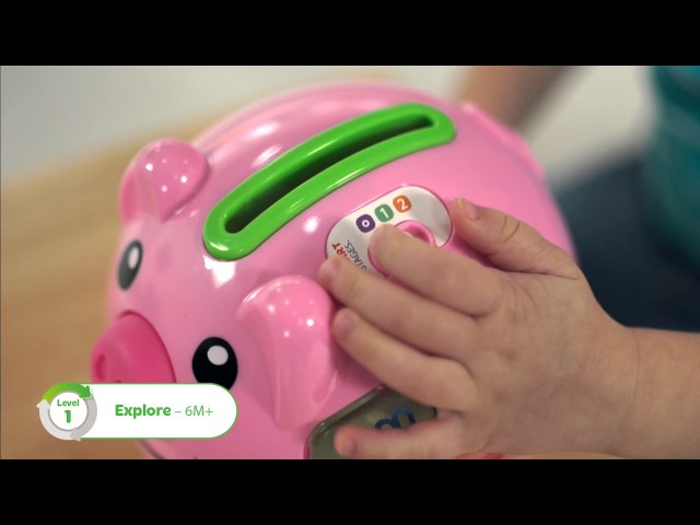 Fisher-Price Smart Stages Piggy Bank Pink – Mero Momma