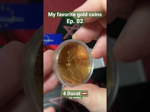 My favorite gold coins Ep. 02 - 4 Ducat ?? #shorts