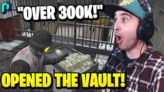 Summit1g hits 300k VAULT Bank Heist with Helicopter Escape! | GTA 5 NoPixel RP