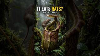 The Rat-Eating Plant's Disgusting Secret #nepenthes #carnivorousplants #gross