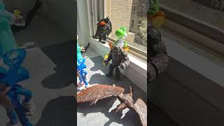 my version of toy story #vsedit #sonic #godzilla #edit #rosalina #kaiju #actionfigures #yoshi