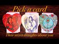 Their most secret thoughts about you🤫💕💭~Pick a card~Timeless love tarot reading