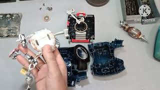 LIXADEIRA ORBITAL BOSCH ( botão on/ off com defeito)