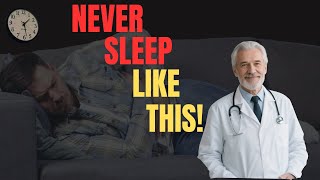 👉Shocking the wrong sleeping position can cause a stroke overnight