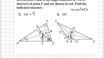 6 Geometry 6.2 Circumcenter, Incenter