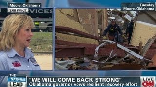 Oklahoma governor: More storm shelters 'wise'