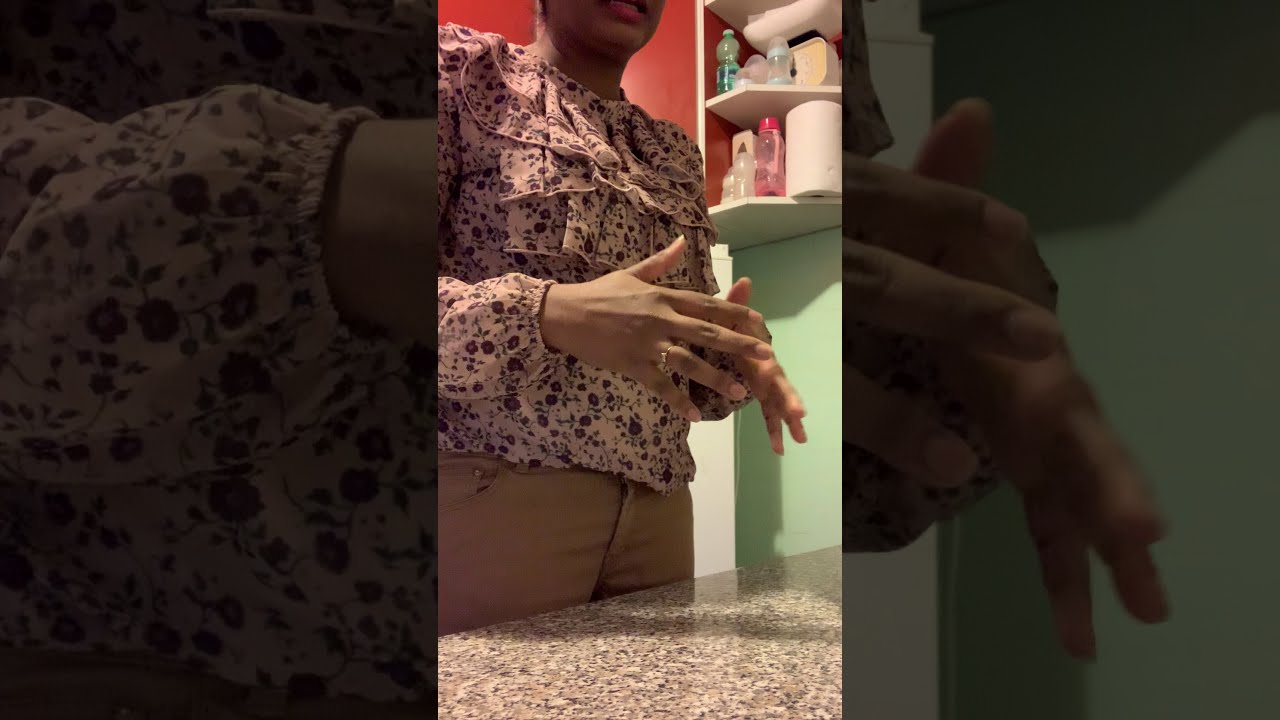 How to prepare a bottle feed #6 month baby 🍼