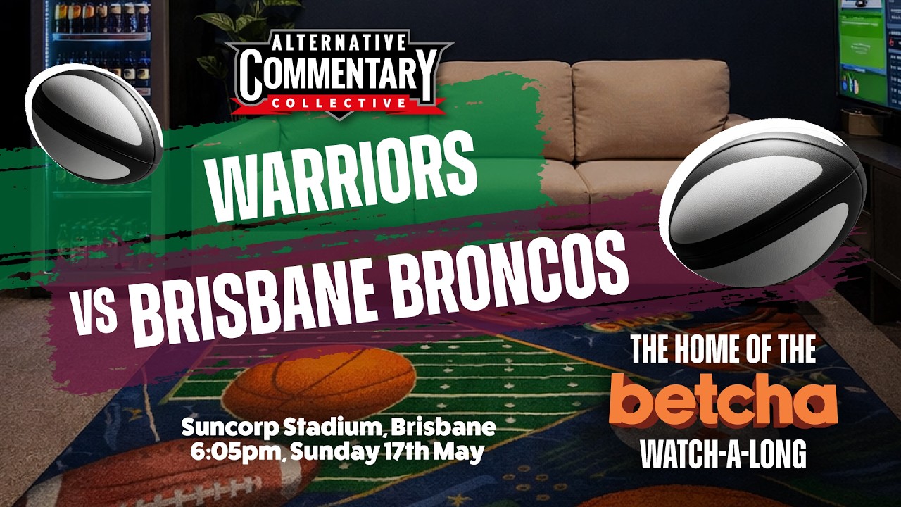 LIVE: Warriors Vs Broncos - betcha Lounge Watch-A-Long!