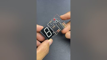 How to make a LED digital counter using 7- Segment Display