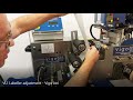 Vigos vl1 labelling machine  make adjustments  change reels