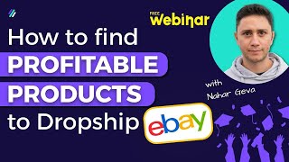 How to Find Profitable Products to Dropship on eBay by ZIK Analytics 1,655 views 1 month ago 1 hour, 43 minutes