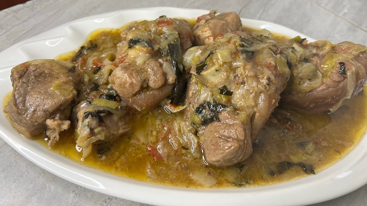 Recette facile du ndomba de porc