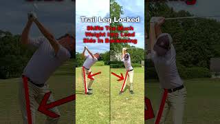 Golf | The Correct Trail Leg Movement