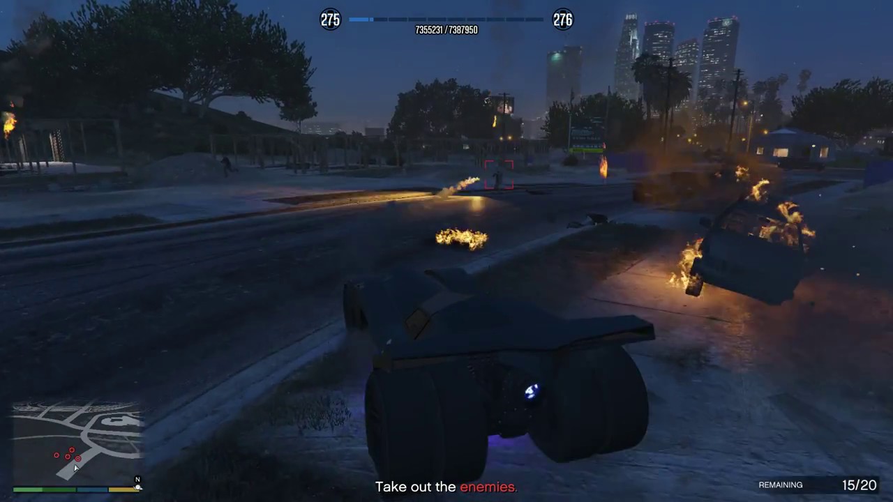 GTAVO; Vigianty rockets curve