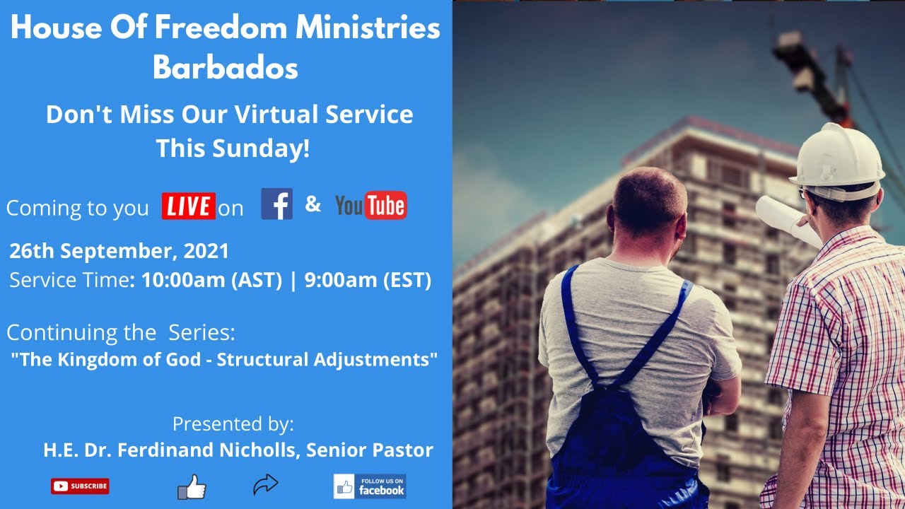House Of Freedom Barbados 26th September 2021 YouTube