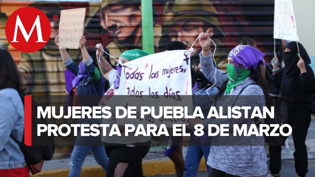 Convocan a marcha feminista por el 8M en Pachuca - YouTube