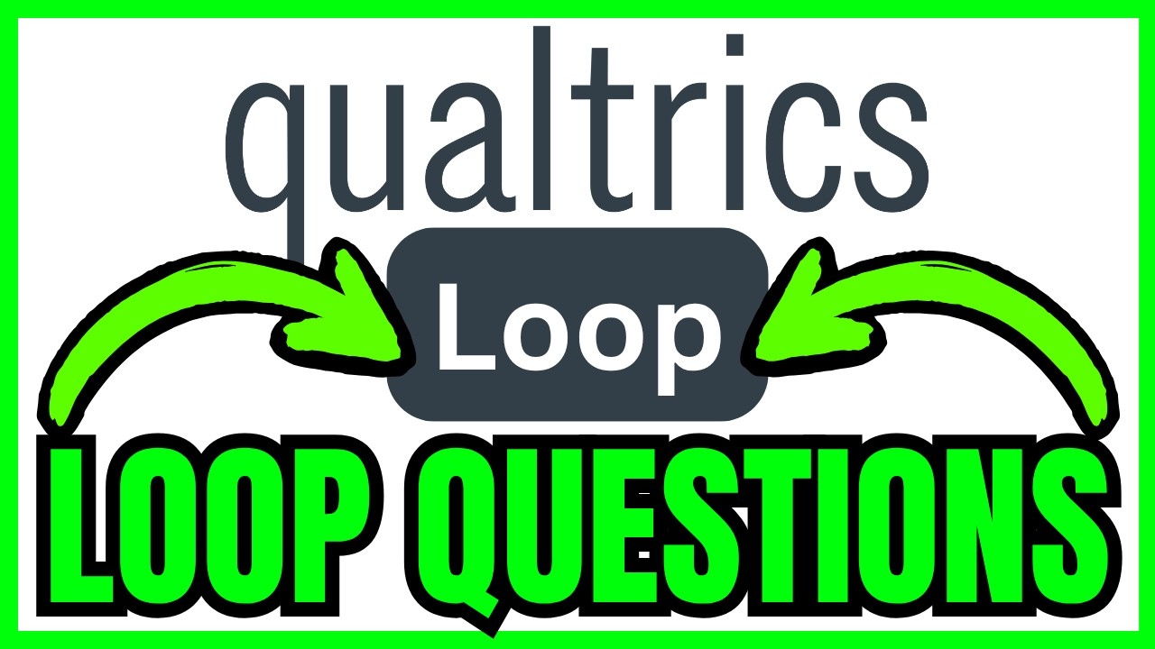 How To LOOP QUESTIONS In Qualtrics (QUICK & EASY) 2026 - YouTube