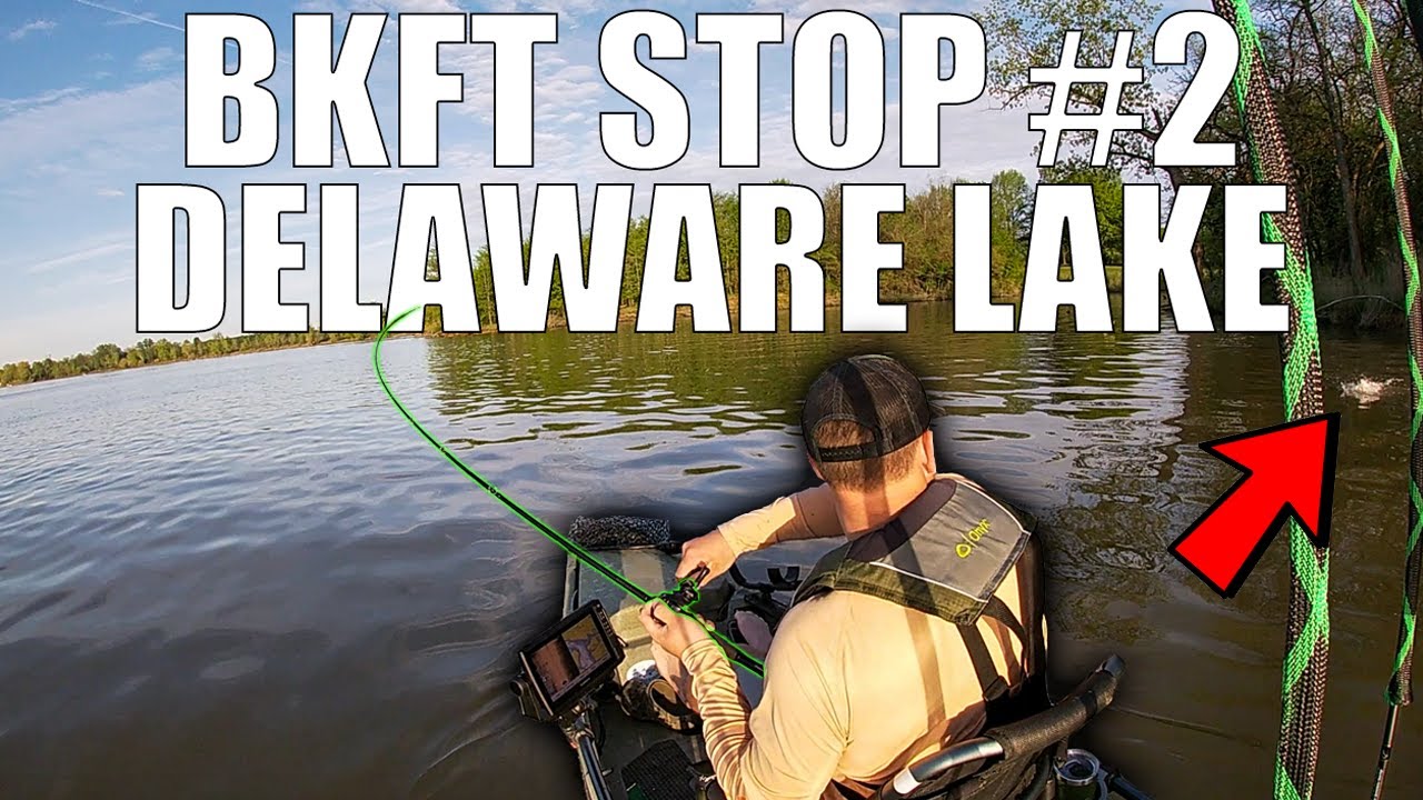 Entering Kayak Tournament Last Minute BKFT Stop 2 Delaware Lake