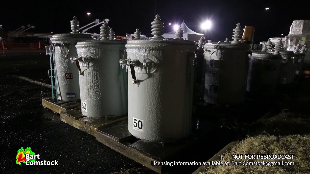Enid & El Reno & Edmond, OK Ice Storm (01/14/17) YouTube