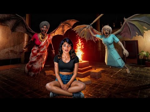 FLYING KAMLA VS FLYING MAD GRANNY - WHO WILL WIN