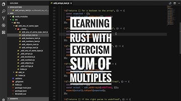 Learning Rust with Exercism - Sum Of Multiples