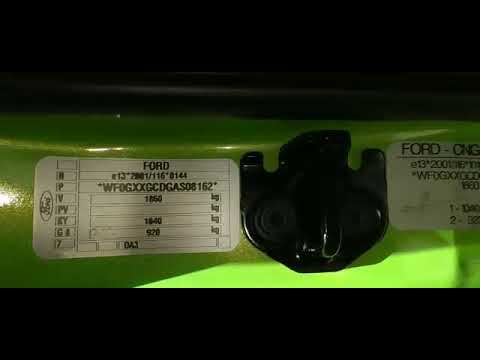 FORD FOCUS RS CHASSIS NUMBER ENGINE NUMBER LOCATIONS(PASI)