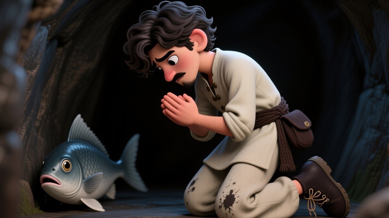 Jonas e o Grande Peixe | História Bíblica Infantil