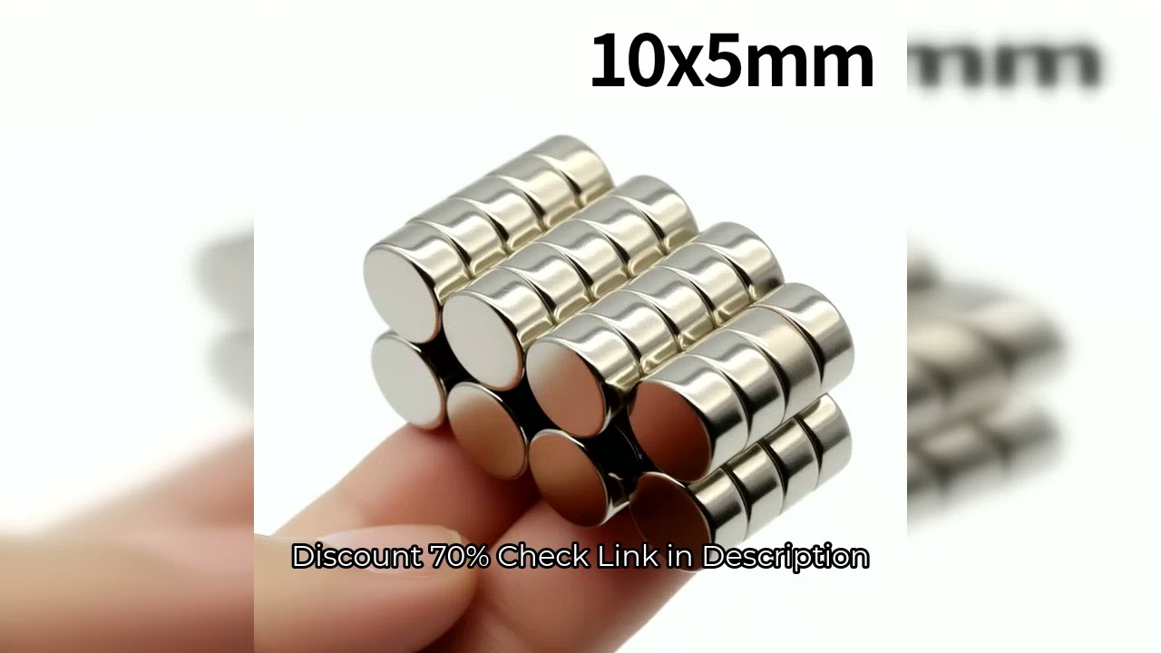 10x5mm Super Strong Neodymium Magnet N35 NdfeB Permanent Magnetic imanes Round Powerful Magnets Refr