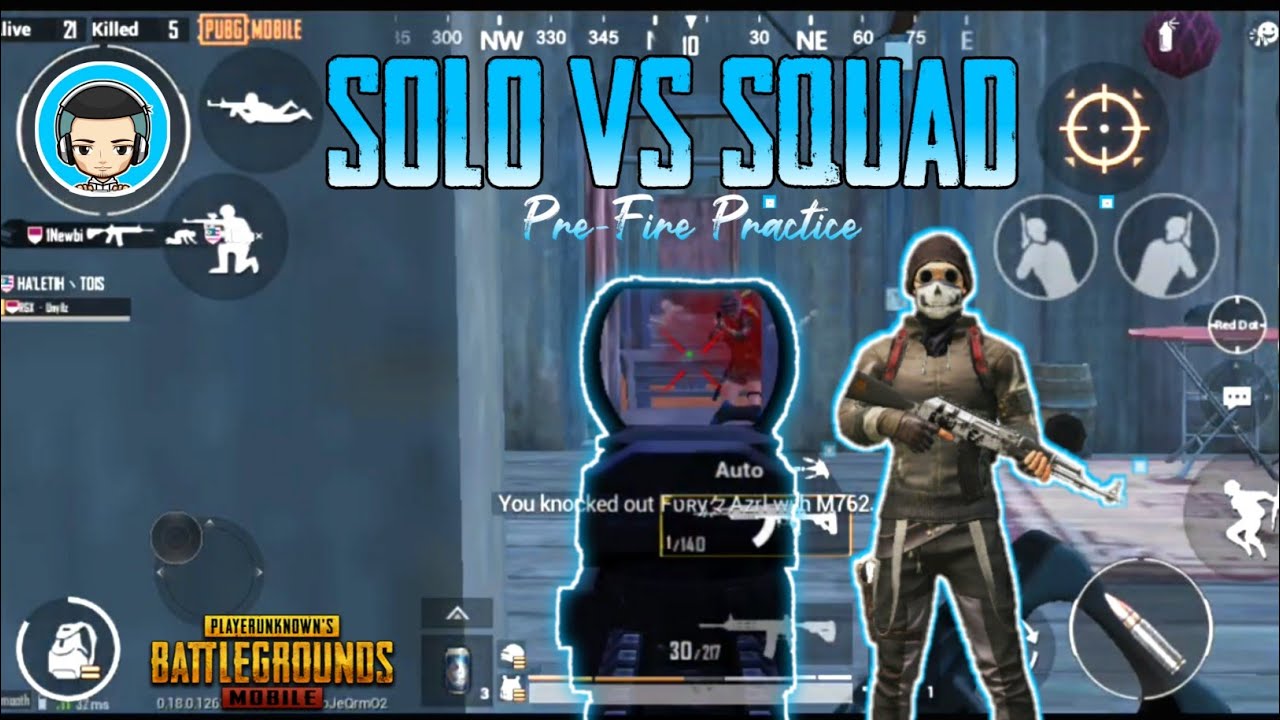 Solo VS Squad PUBG Mobile | Montage - YouTube