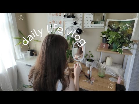 Daily Life Vlog 🧸🌿 Getting Back To Life, New Job, Early Mornings, Self Care, No Talking