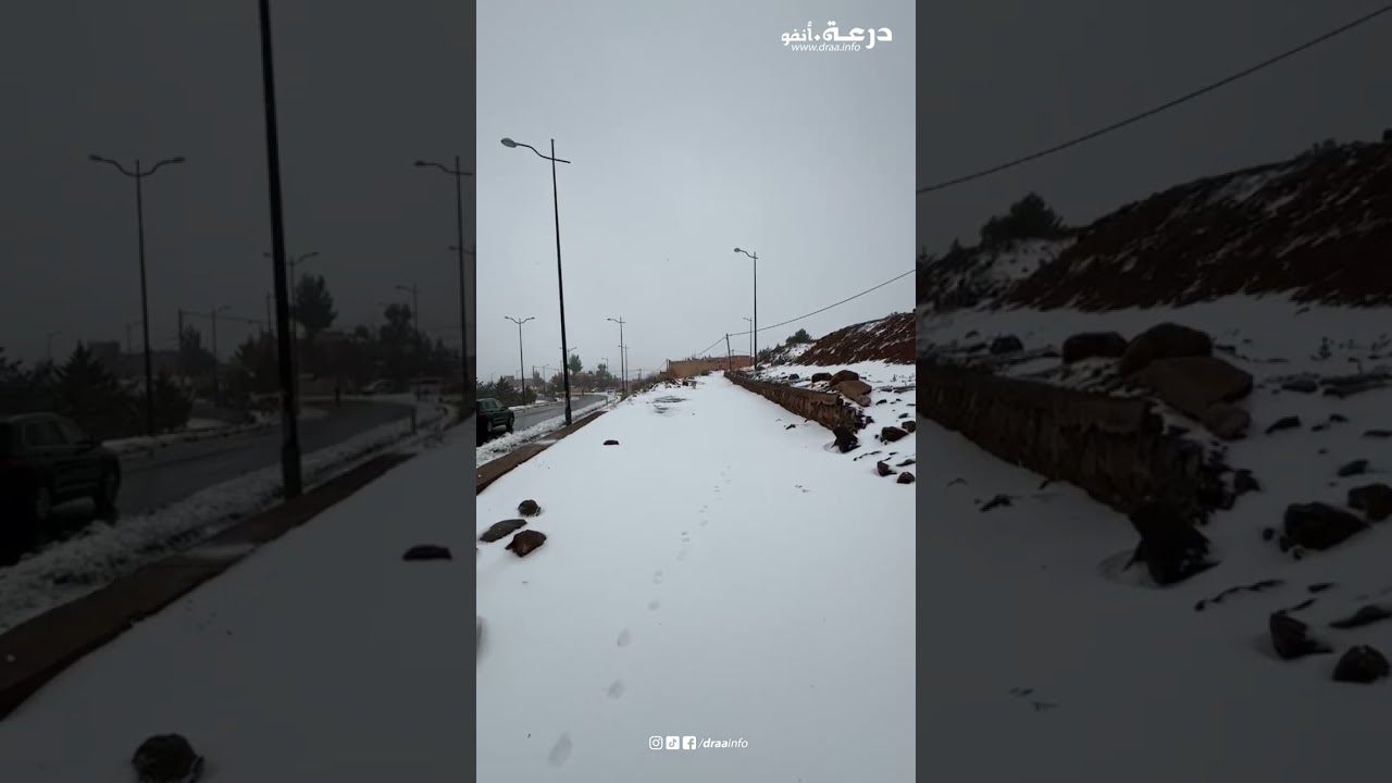 الدرك الملكي في الواجهة لتأمين المسافرين بالطريق المقطوعة بين ورزازات ومراكش