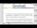 Presidenta (E) lamenta profundamente el fallecimiento de la señora Carmen Teresa Navas