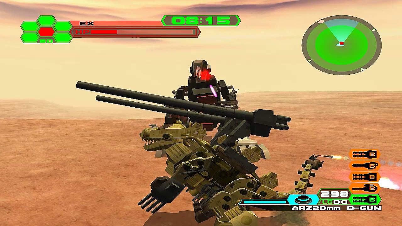 zoids]zoids VS GOJULAS THE OGRE VS DEATH SAURER - YouTube