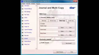 TSP100 futurePRNT - Electronic Journal Settings