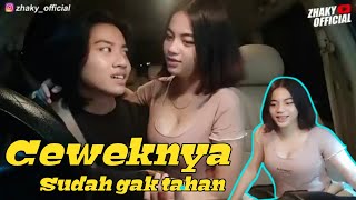 Prank taxsi online Zhaky !! Reaction video prank By Andika Bhayangkara