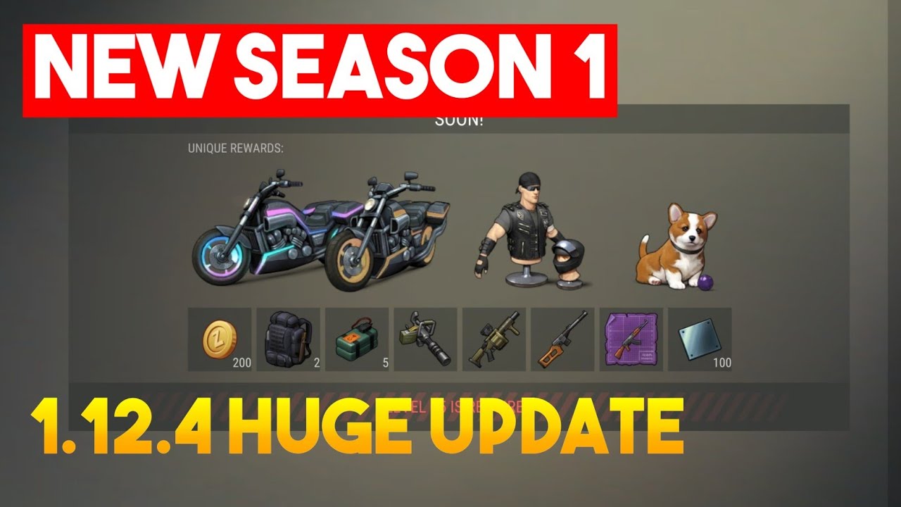WHAT ARE SEASON'S HUGE UPDATE 1.12.4 | last day on earth season-1