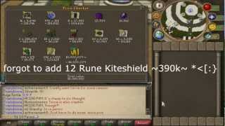 Loot from 10 hours of Commander Zilyana (Saradomin boss) Eoc