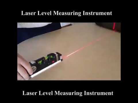متر قياس ليزر والزاوية 61
