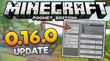 0.16.0 IS COMING!!! - MCPE UPDATE RELEASE, NEW FEATURES, & MORE!  - Minecraft PE (Pocket Edition)