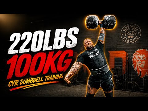 Training for Iceland’s Strongest Man 2026 | 100kg Giant Dumbbell