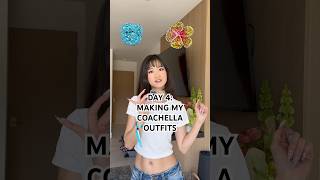 Day 4 of making my Zara Larsson inspired outfit for Coachella 😩 #coachella #fashioninspo #diyoutfit