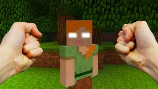 Realistic Minecraft - Steve Meets Alexbrine