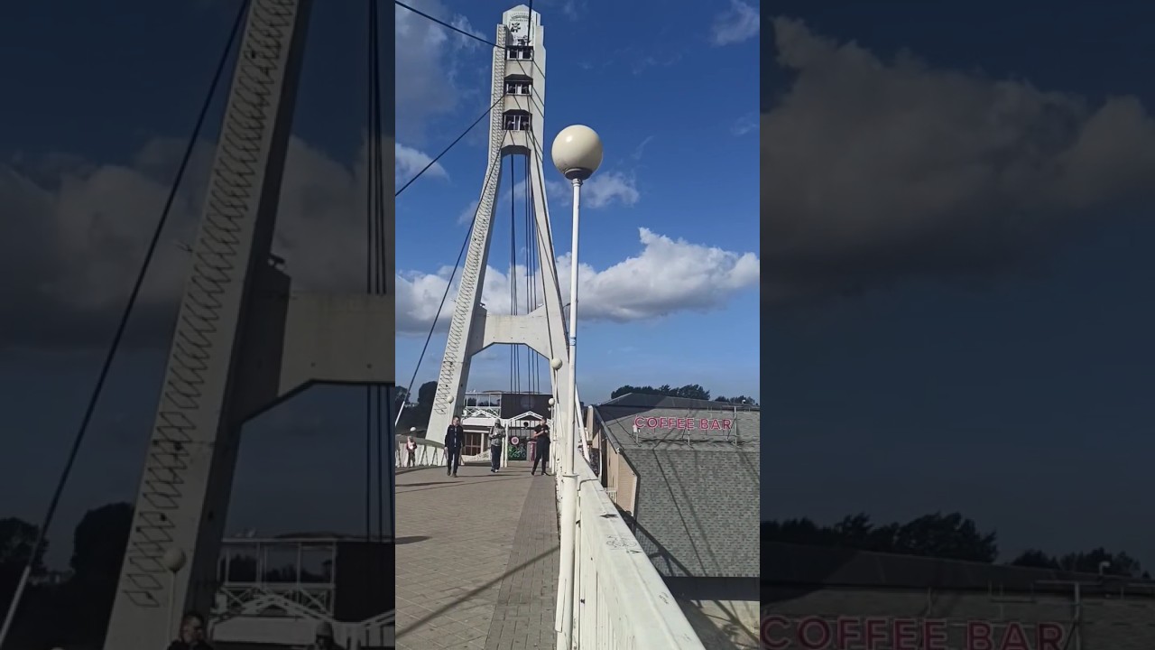 Мост поцелуев,Краснодар ,речная рябь💚 - YouTube