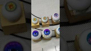 BJD eyes making! 👁️✨ 10% off in all items. Etsy: https://www.etsy.com/shop/ClayWithFernOfficial