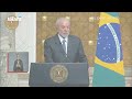 Lula acusó a Israel de no cumplir con la ONU y dijo que es injustificable la matanza en Gaza