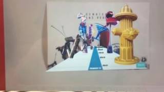 AUgmented Reality Postcard